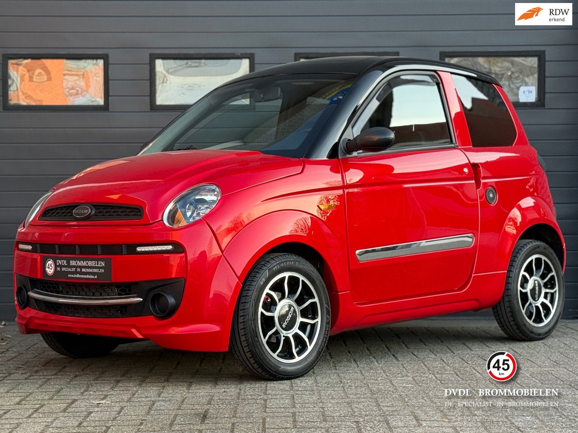 Microcar M.GO Premium Brommobiel 45km auto 2019 NIEUWSTAAT!