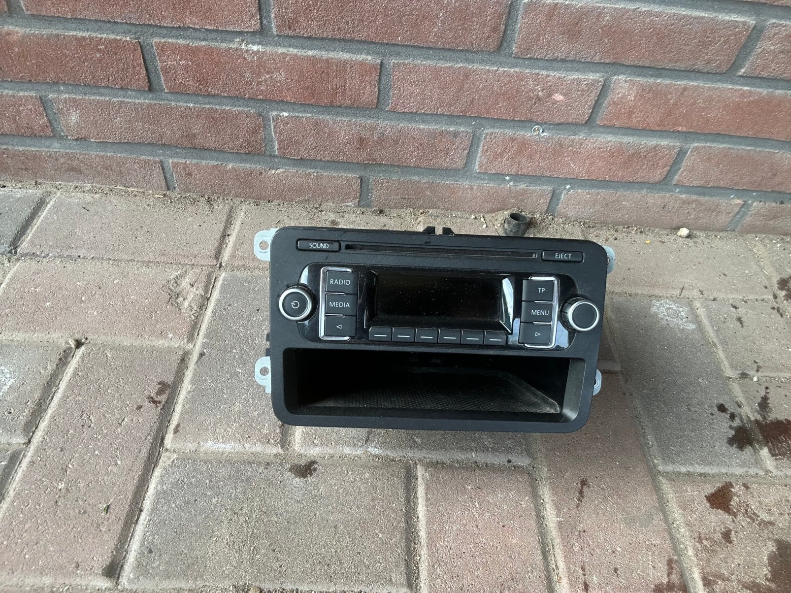 Volkswagen polo 6R radio unit, Ophalen of Verzenden, Zo goed als nieuw