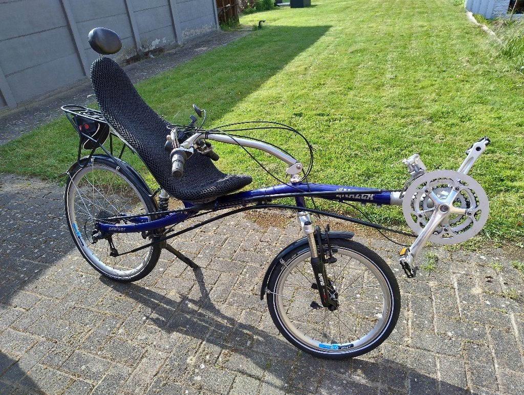 Ligfiets Nazca Cruiser bovenstuur 26", Fietsen en Brommers, Ophalen, Gebruikt, Bovenstuur, Overige merken