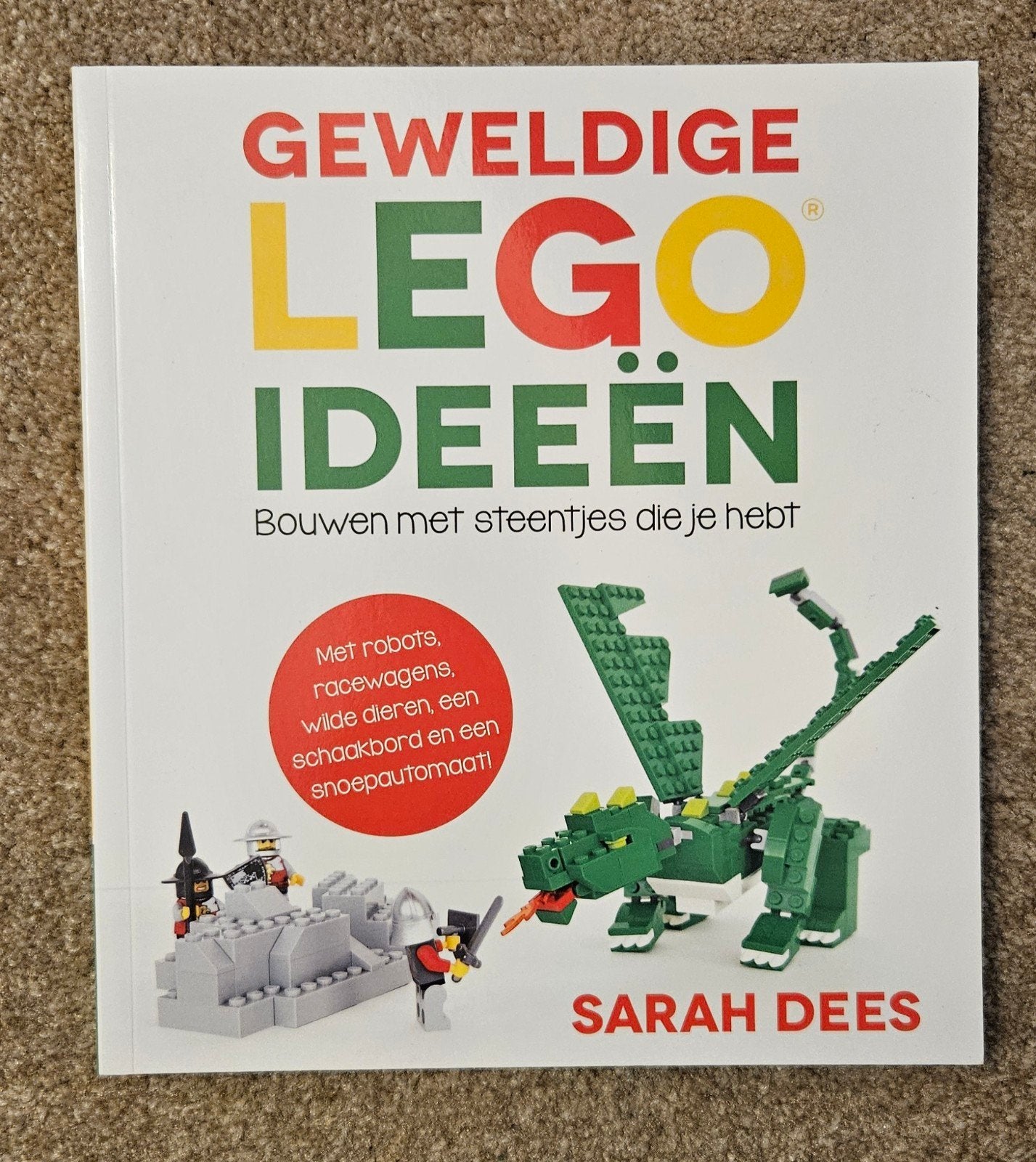 Geweldige LEGO Ideeën Boek, Ophalen of Verzenden, Nieuw, Knutselen