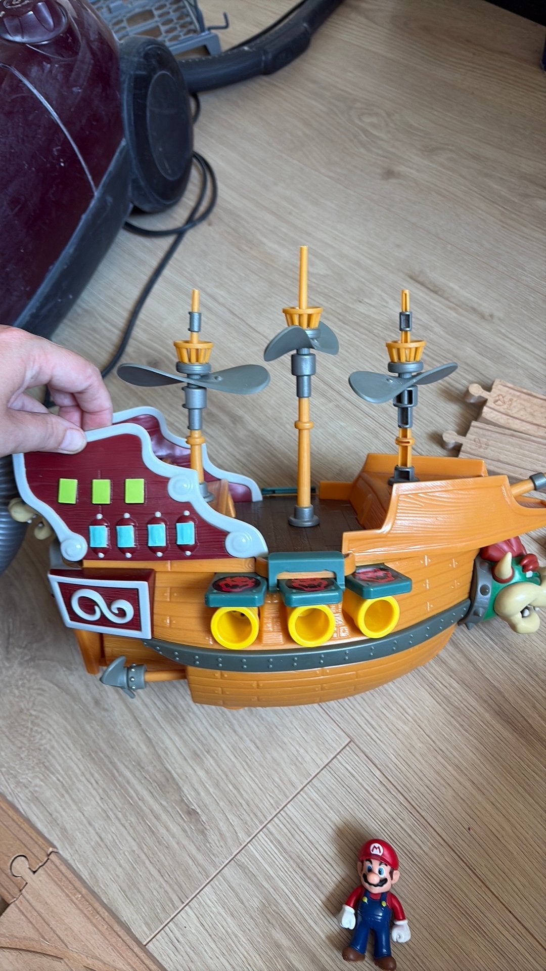 Super Mario Bowser’s luchtschip, Ophalen of Verzenden, Zo goed als nieuw