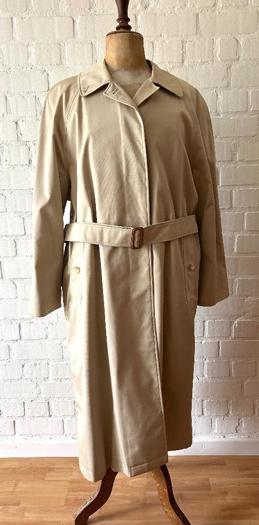 vintage Burberry trenchcoat trench zeer mooie staat, Ophalen of Verzenden, Zo goed als nieuw, Maat 52/54 (L), Beige