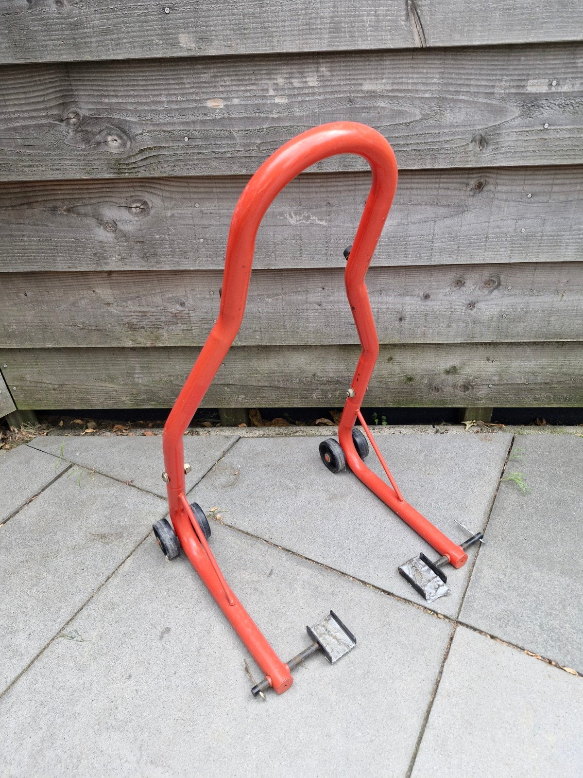 Paddockstand motor te koop, Ophalen