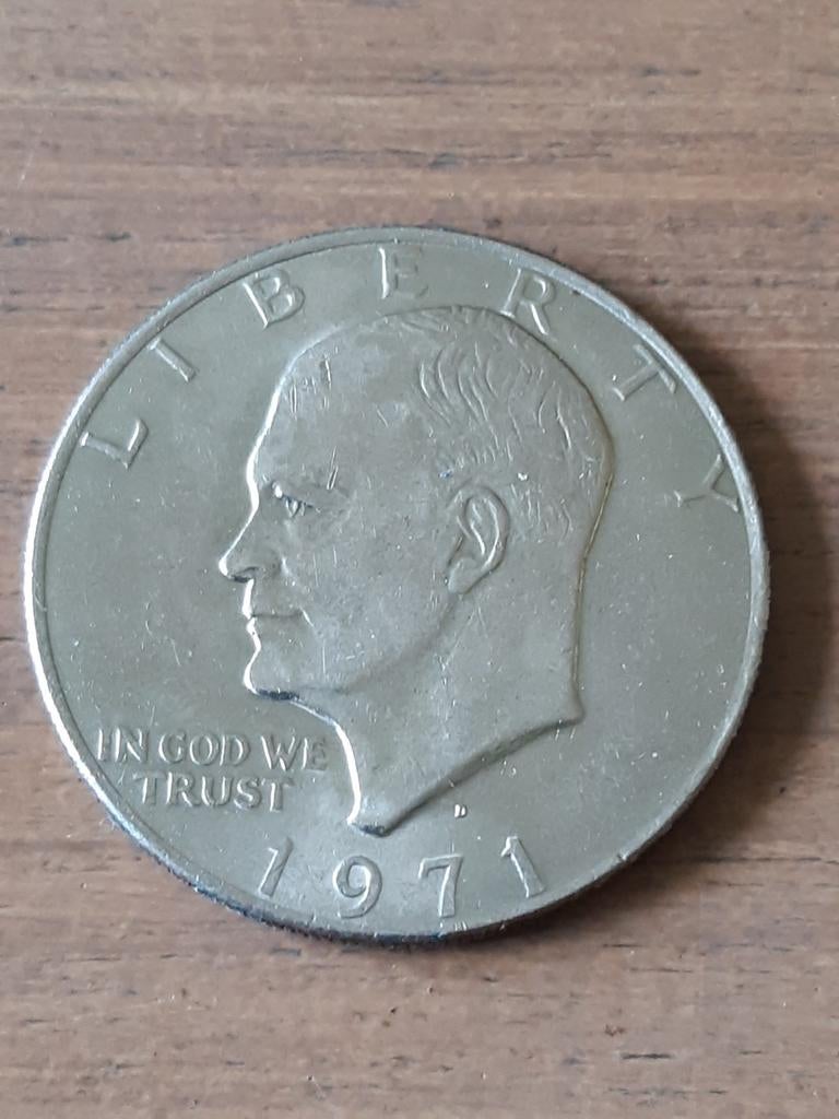 Eisenhouwerdollar 1971 usa  kk f.4.6, Postzegels en Munten, Munten | Amerika, Ophalen, Noord-Amerika