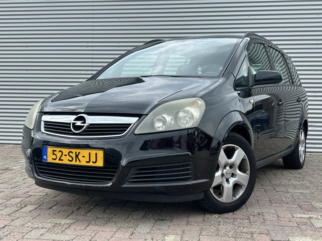 Opel Zafira 1.6 Enjoy | Nieuw Binnen! | 7 Persoons | Airco |, Auto's, Opel, Voorwielaandrijving, Stof, Gebruikt, Zwart