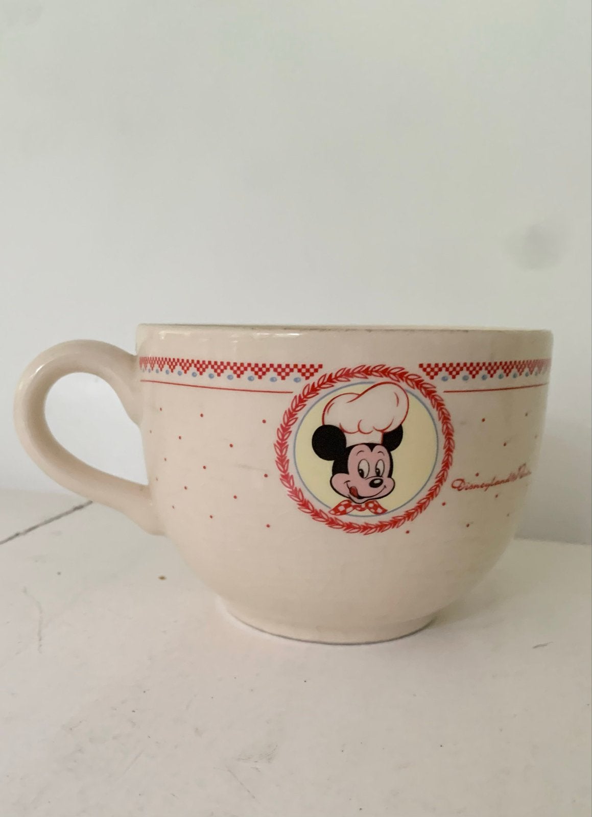 Mok met Mickey Mouse Chef - Disneyland Parijs, Ophalen of Verzenden, Gebruikt