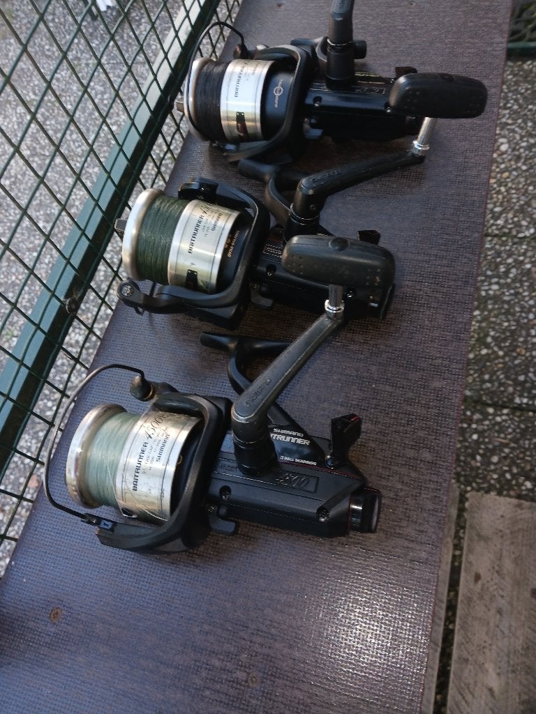 Shimano 4500B  3x, Watersport en Boten, Ophalen of Verzenden, Gebruikt, Molen