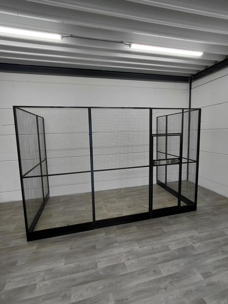 Vogel voliere losse panelen en kooien naar wens., Ophalen of Verzenden, Nieuw, Aluminium, Volière