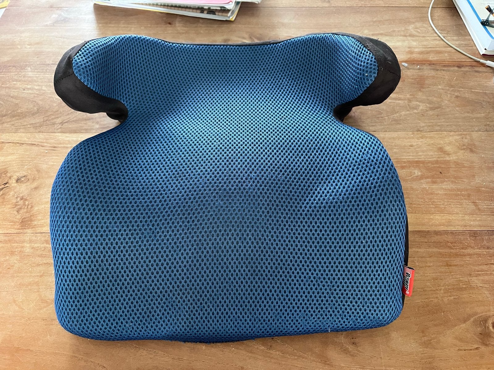 Ultimate Speed kinderzitje / zitverhoger auto – blauw, 15 t/m 36 kg, Ophalen, Overige merken, Gebruikt