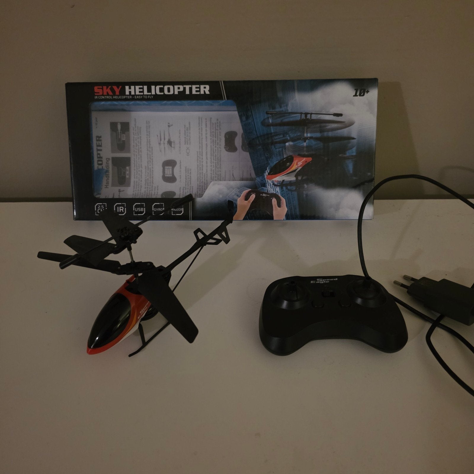 Sky Helicopter RC Helikopter met Afstandsbediening, Elektro, RTF (Ready to Fly), Helikopter, Ophalen of Verzenden