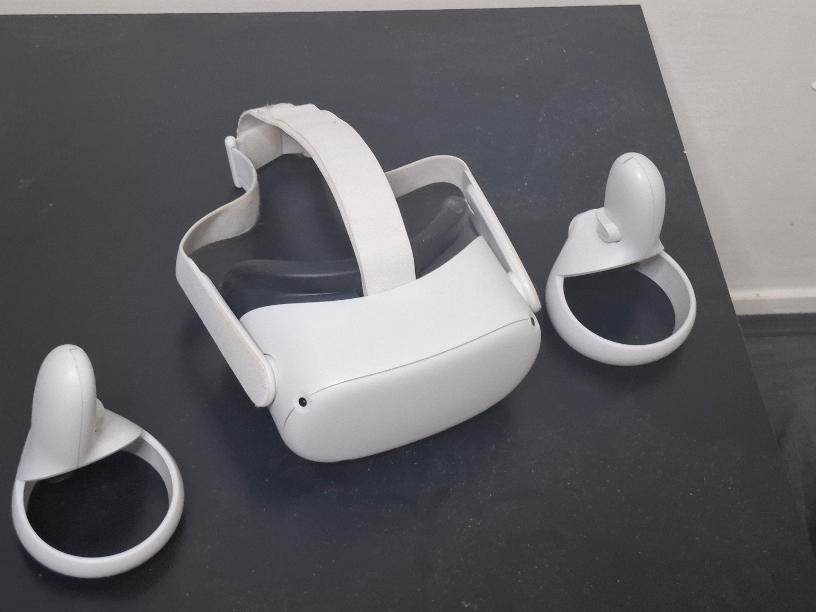 VR Meta Quest 2S bril (OK conditie), Spelcomputers en Games, Virtual Reality, Ophalen, Gebruikt, VR-bril, Overige platformen
