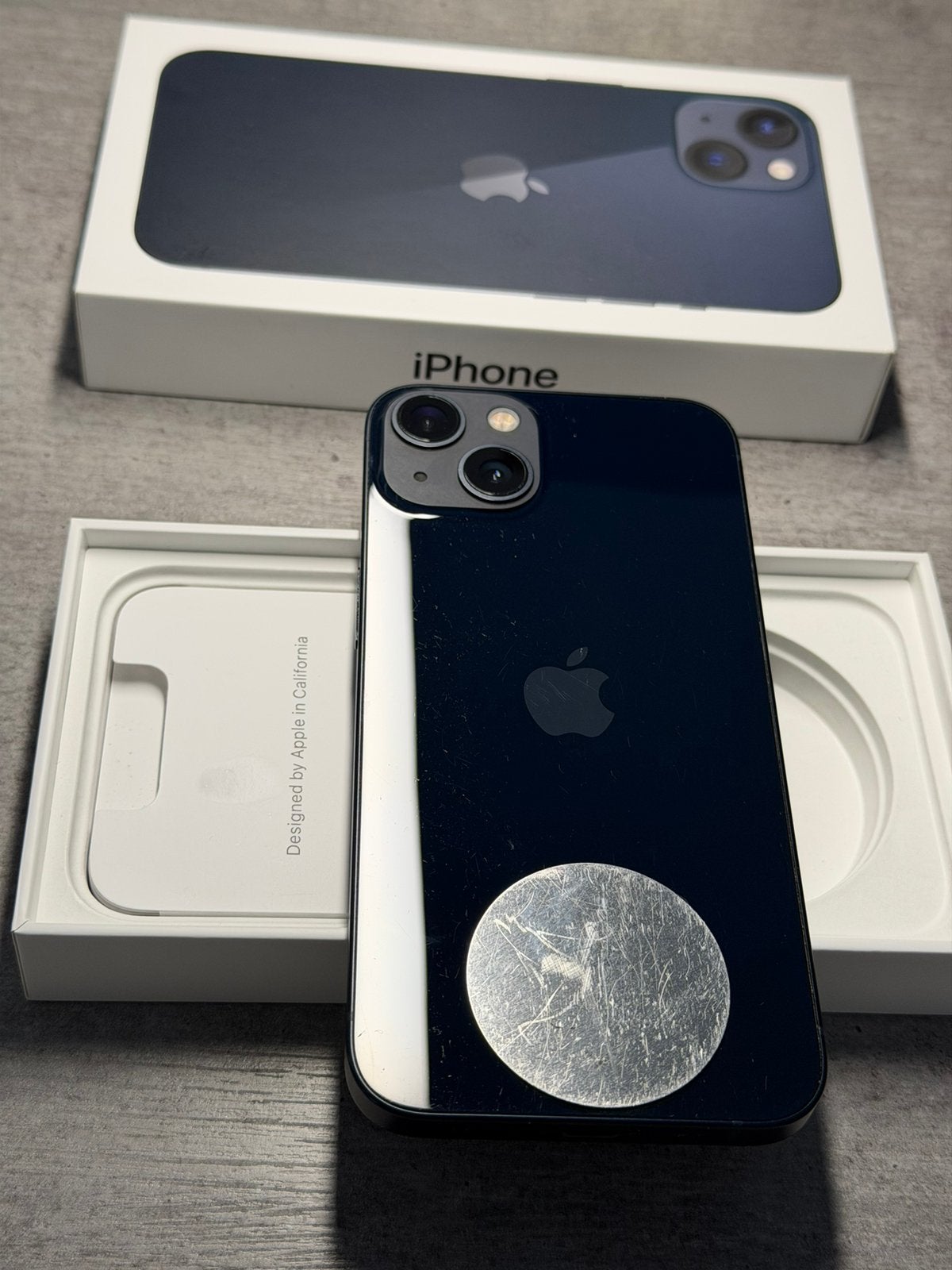  Apple iphone 13 Midnight 128GB Zeer netjes, Apple, Zwart, IPhone 13, Ophalen of Verzenden