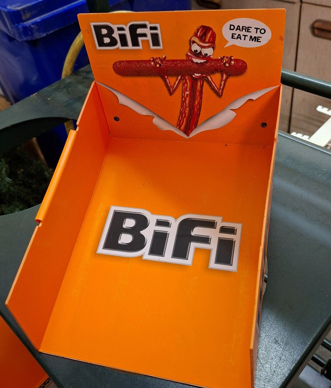 Bifi worst display reclame materiaal, Ophalen of Verzenden, Reclamebord