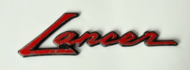 Mitshubisi Lancer   embleem  -, Ophalen of Verzenden, Gebruikt, Auto's