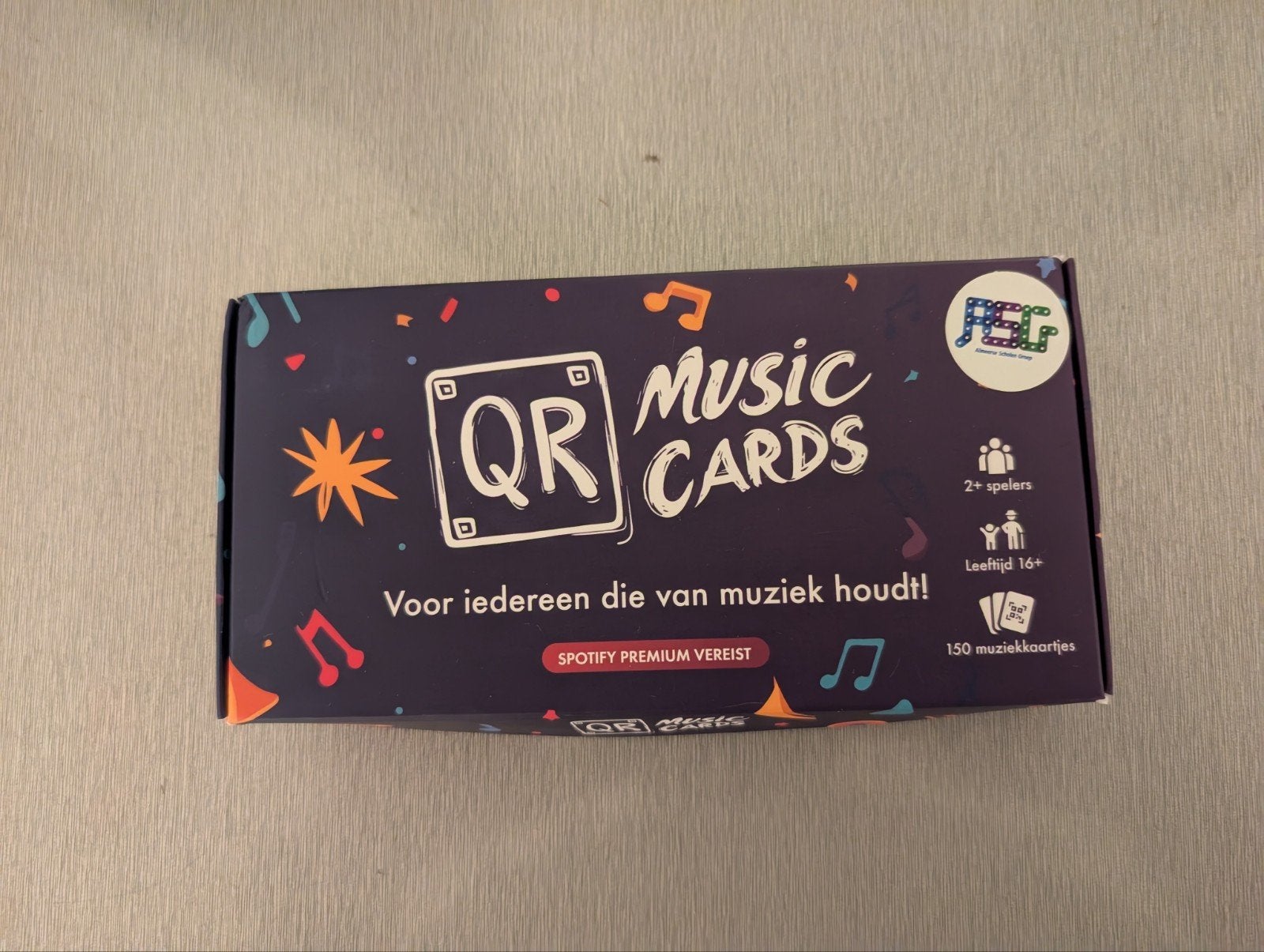 QR Music Cards - Muziekquiz voor muziekliefhebbers, Een of twee spelers, Ophalen of Verzenden, Gebruikt, Jora Games