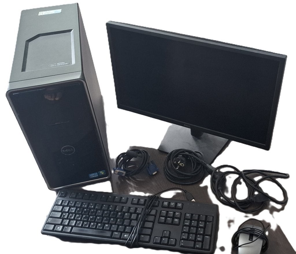 Dell Inspiron 620 Desktop PC met Monitor en Accessoires, Computers en Software, Ophalen, Gebruikt, HDD, Met monitor