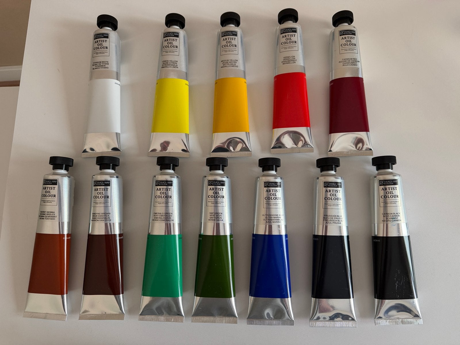 Olie verf diverse tubes, Ophalen of Verzenden, Nieuw
