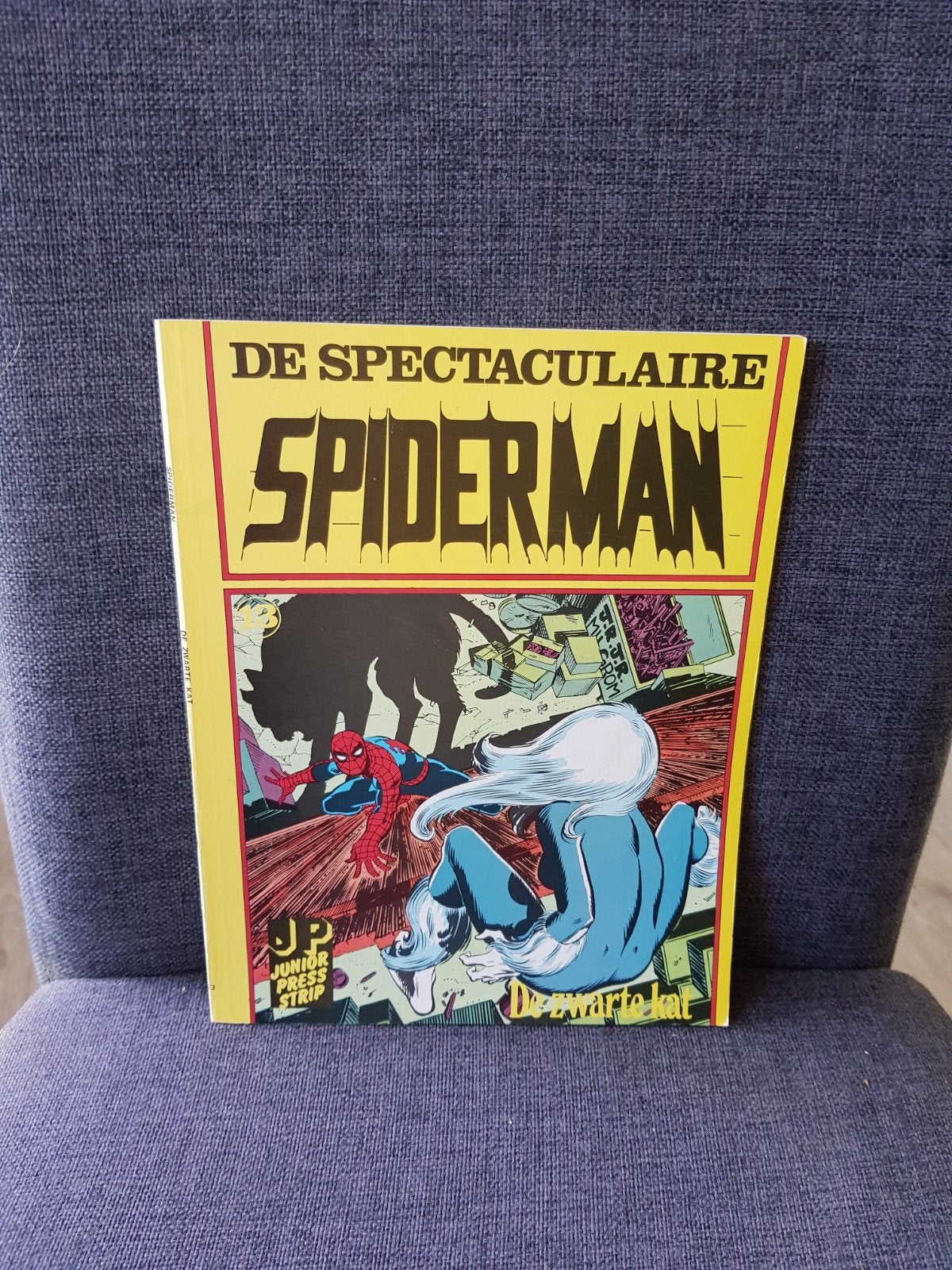 De spectaculaire Spiderman - De zwarte kat, Boeken, Eén stripboek, Ophalen of Verzenden, Gelezen