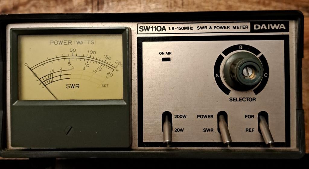 Daiwa SW-110A power/swr meter, Ophalen of Verzenden