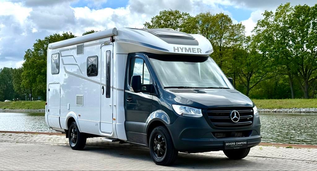 Hymer BMC-T 580 Mercedes 19.460 km! automaat nieuwstaat, Caravans en Kamperen, Automaat, Ringverwarming, 6 tot 7 meter, Bedrijf