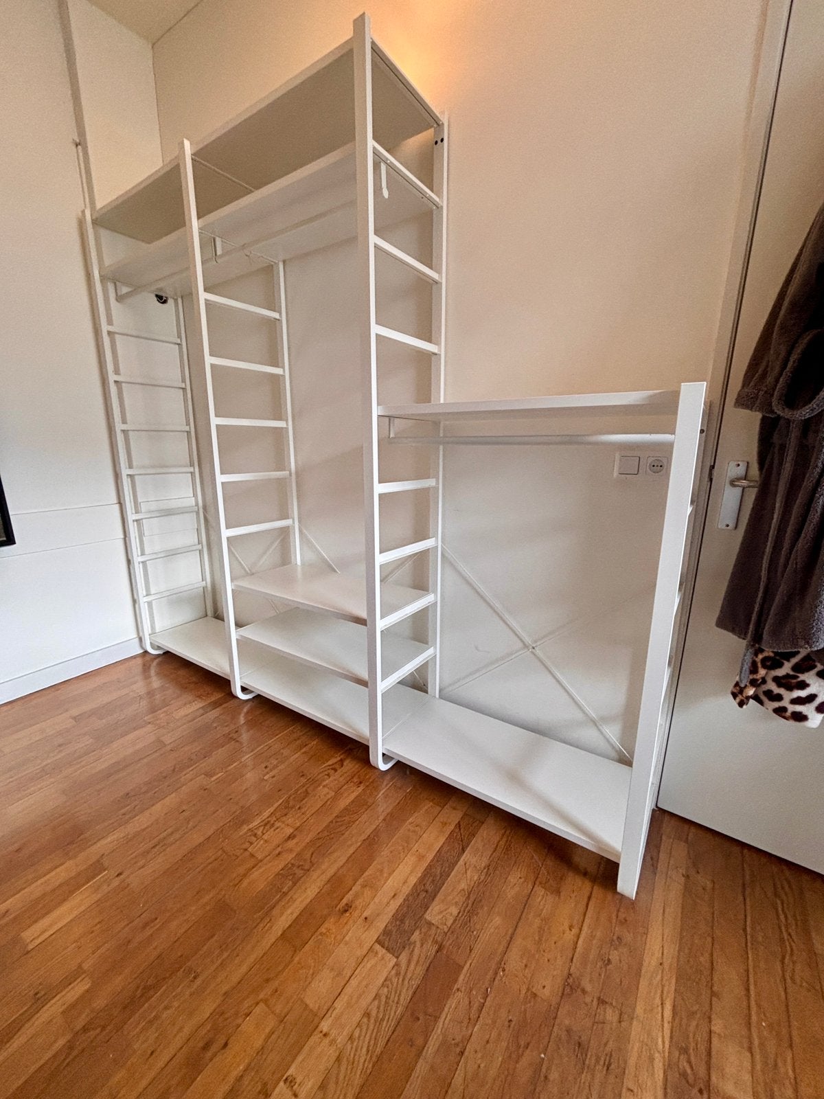 IKEA Elvarli open kastsysteem, Huis en Inrichting, Kasten | Kledingkasten, Ophalen, 200 cm of meer, Met plank(en), Zo goed als nieuw