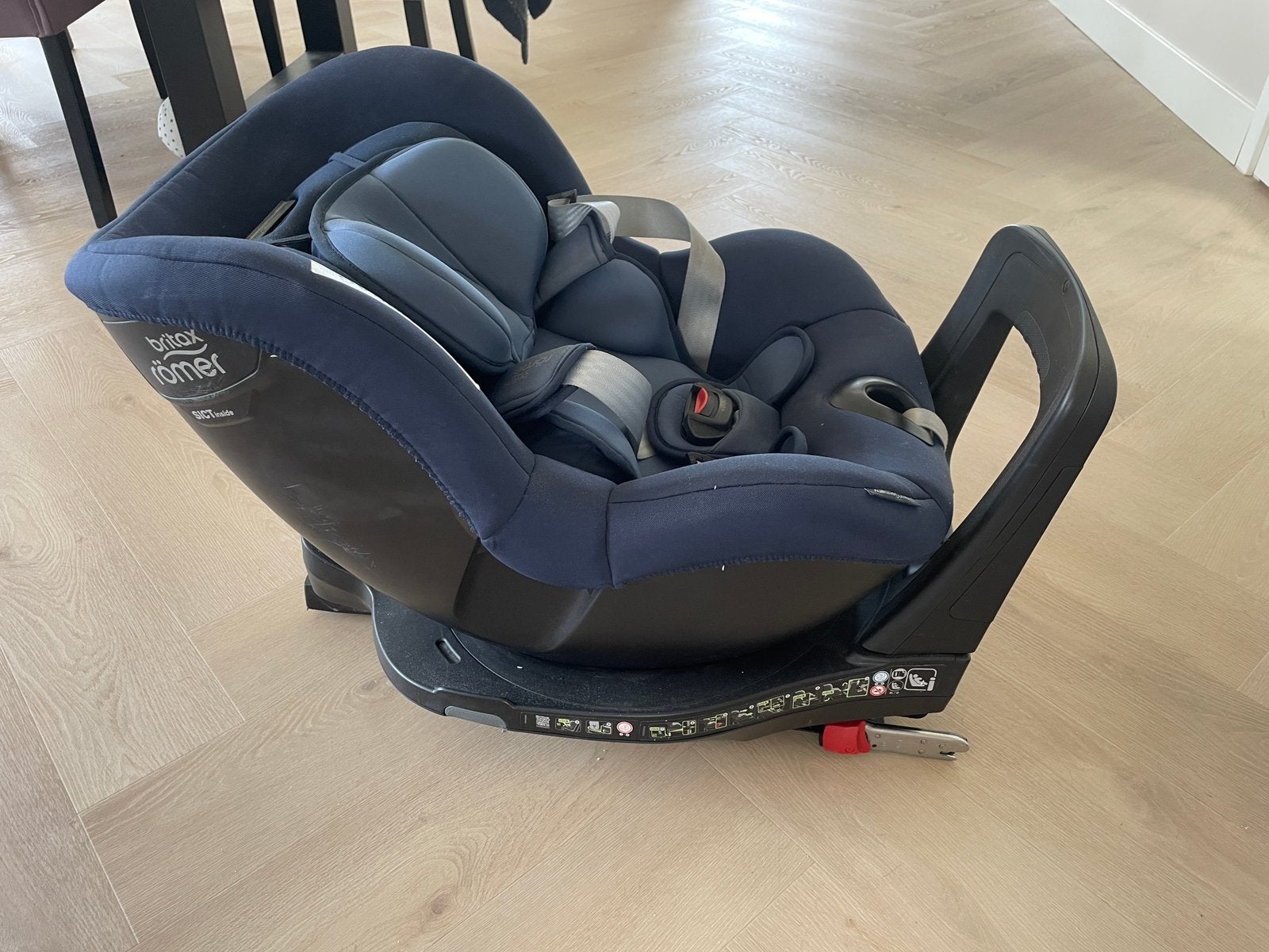 Britax Römer dualfix i-size (autostoel met isofix), Ophalen, Romer, 15 t/m 36 kg, Zo goed als nieuw