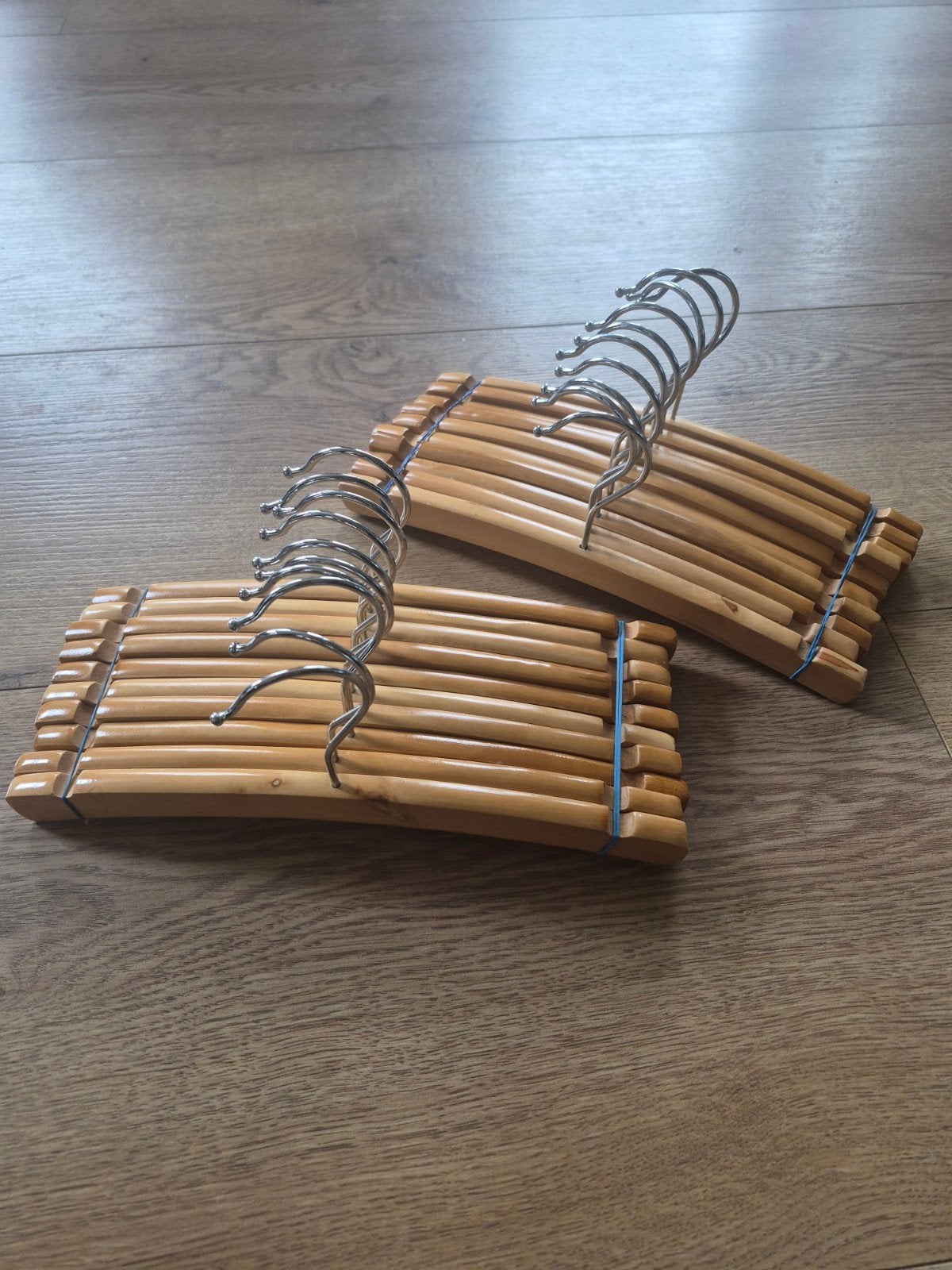 Baby kledinghangers hout, Ophalen of Verzenden, Zo goed als nieuw, Hout, Kinderen
