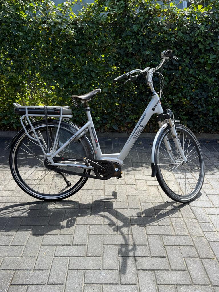 Stella Livorno elektrische fiets, Gebruikt, 51 tot 55 cm, 30 tot 50 km per accu, Ophalen