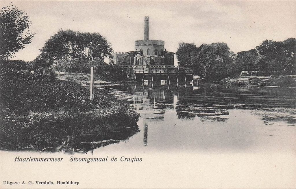 702-114-005 Haarlemmermeer Stoomgemaal De Cruqius, Verzenden, Voor 1920, Noord-Holland