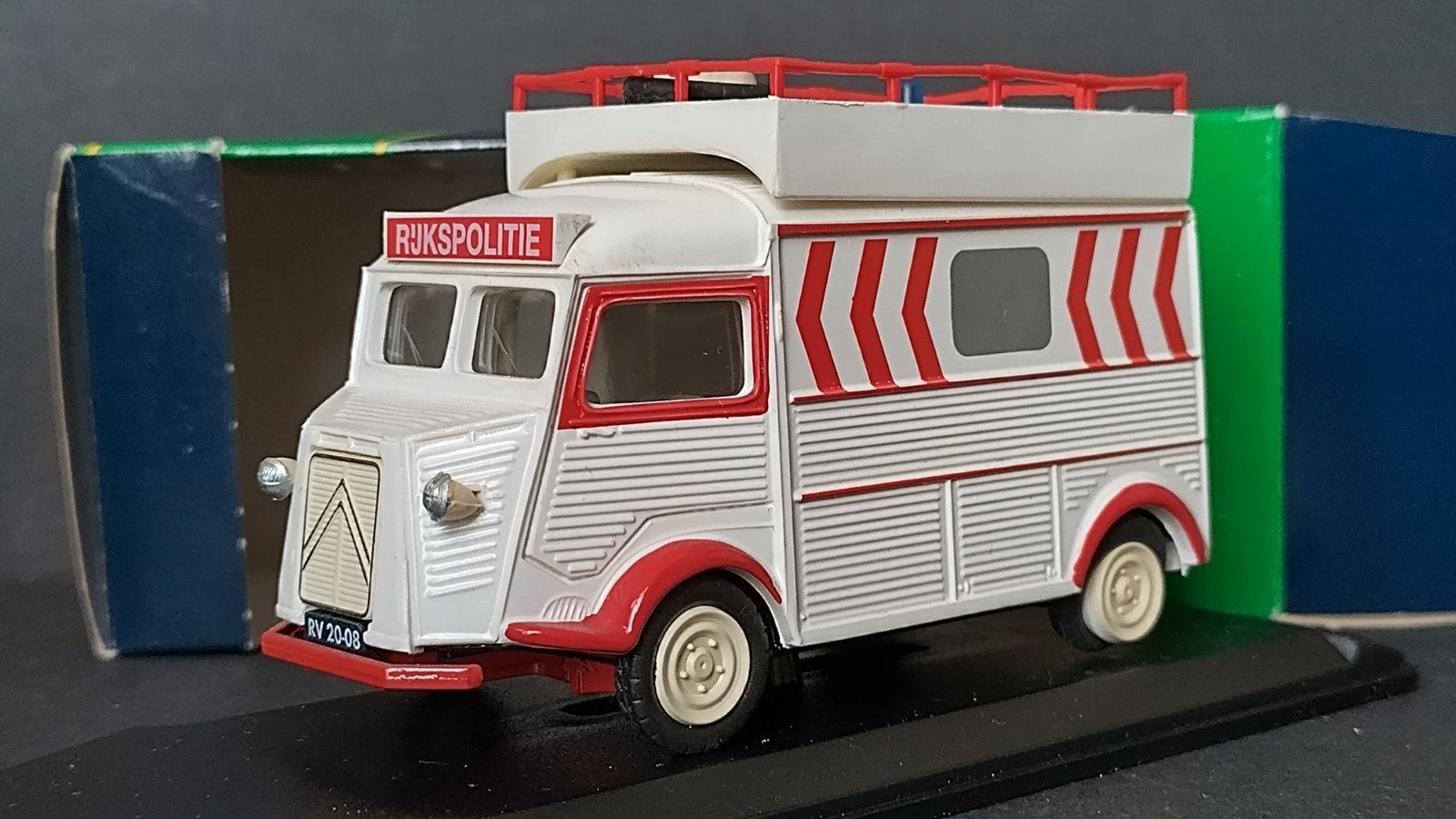 Citroen H Rijkspolitie Nederland 1:43 Eligor Pol, Overige merken, Auto, Verzenden, .