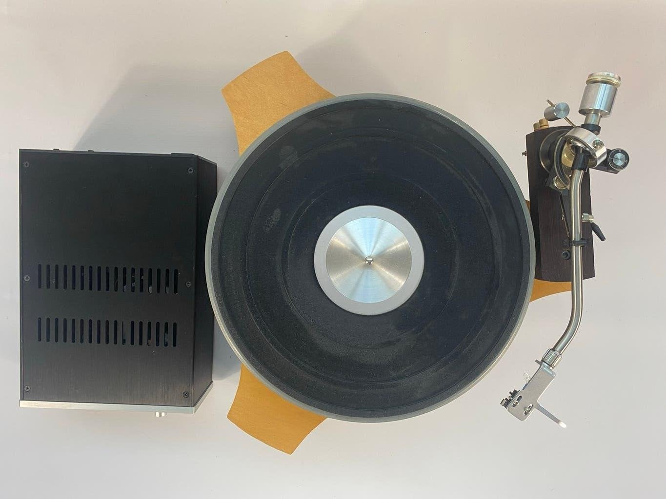 High-End Platenspeler met Acos Lustre en Denon DL-160, Audio, Tv en Foto, Ophalen of Verzenden, Zo goed als nieuw, Platenspeler