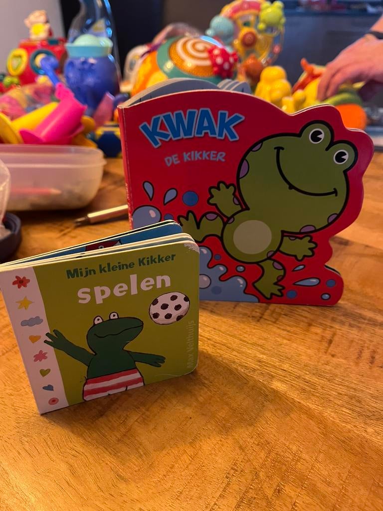 Te koop boekjes over Kikker, Ophalen, Gelezen, 3 tot 4 jaar