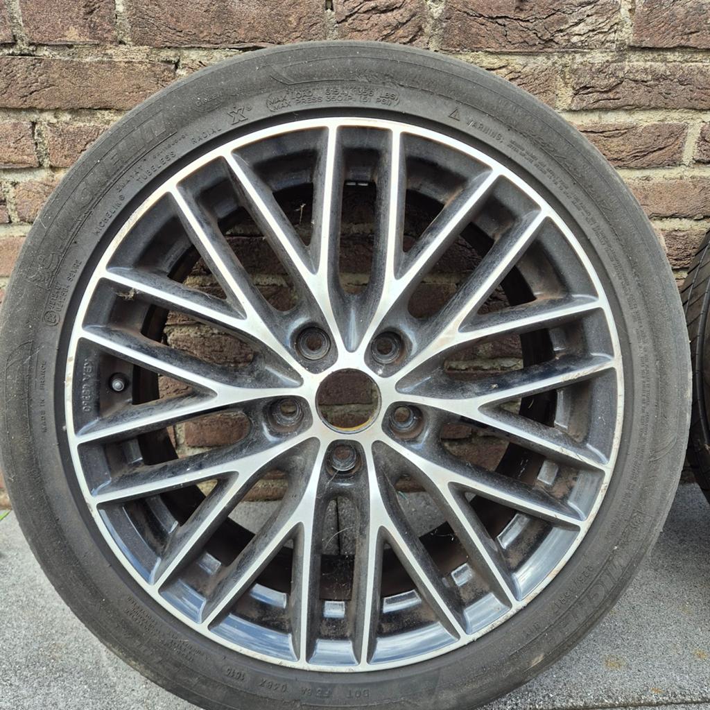 Borbet BS5 17 inch velgen 5x112, Ophalen of Verzenden, Gebruikt, Mercedes-Benz