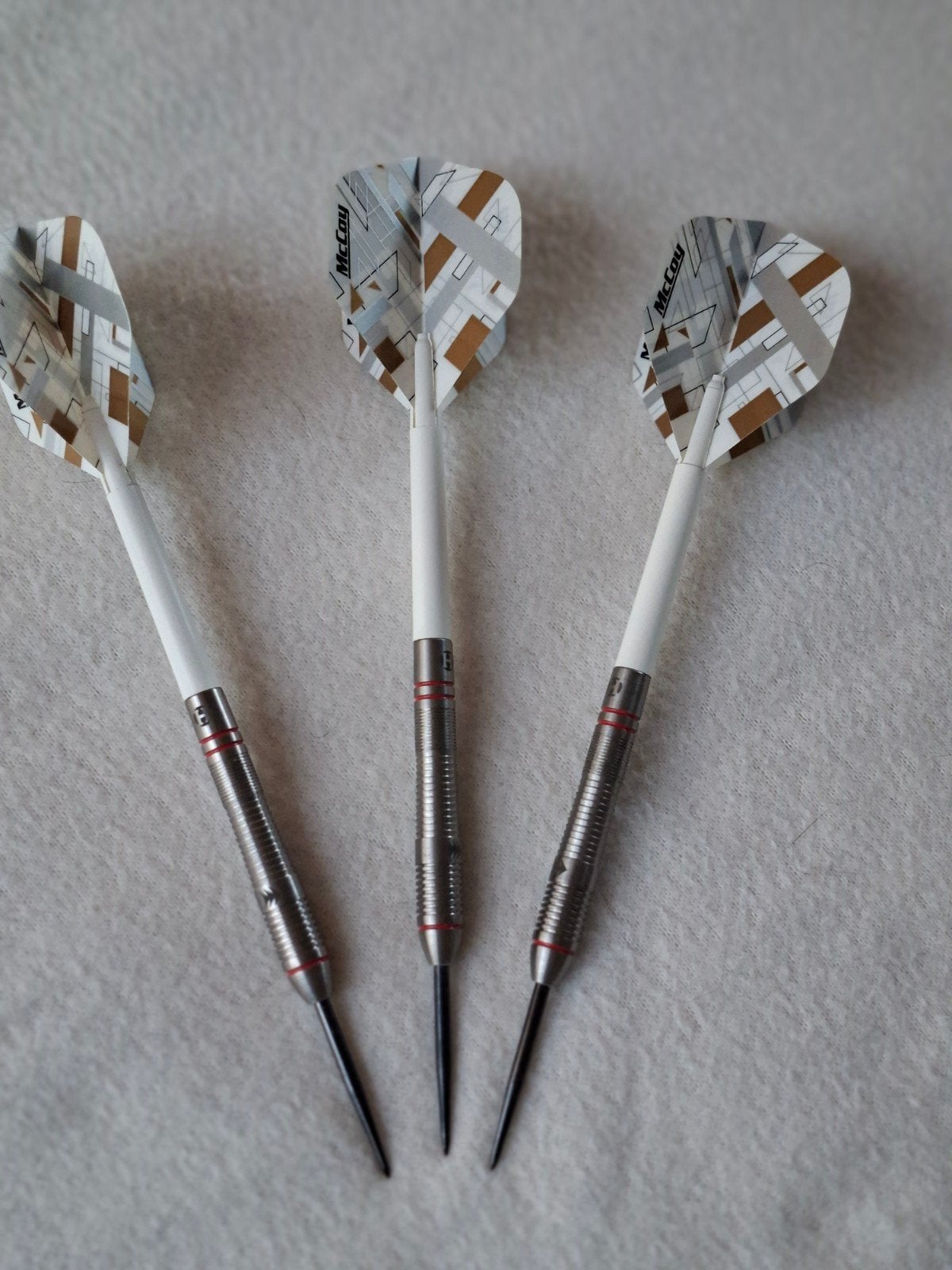 Harrows Rapide Dartpijlen 22 gr 90% tungsten, Ophalen of Verzenden, Gebruikt, Pijlen