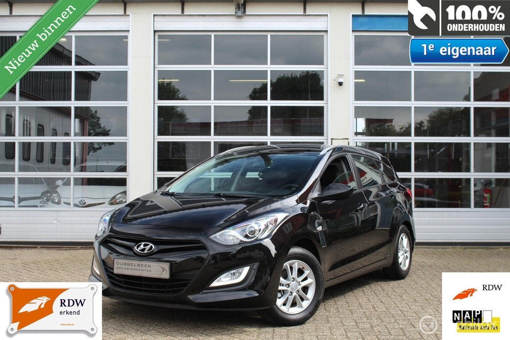 Hyundai i30 Wagon/Station 1.4-16V 6-BAK 100PK *I-Drive* *Led, Auto's, Hyundai, Voorwielaandrijving, Gebruikt, 4 cilinders, 1396 cc