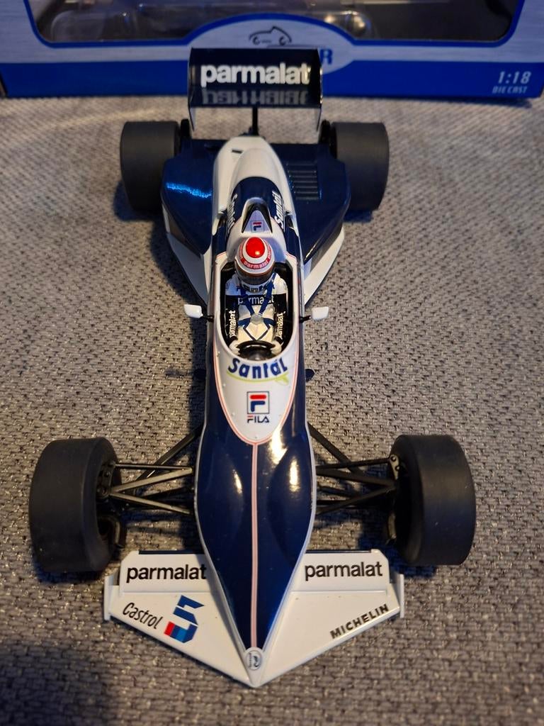 Modelauto Formule 1 Brabham BT52B BMW Piquet 1983 1:18, Hobby en Vrije tijd, Modelauto's | 1:18, Ophalen of Verzenden, Zo goed als nieuw