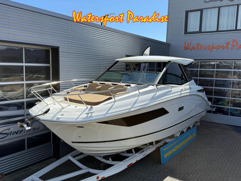 Sea Ray Sundancer 320 (bj 2025), Watersport en Boten, Gebruikt, Polyester, Benzine, 200 pk of meer