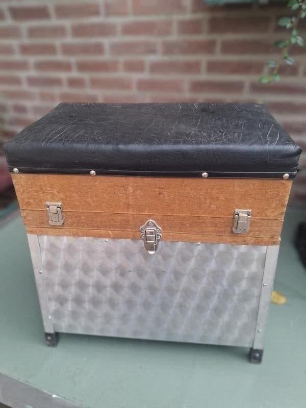 viskoffer, Ophalen, Gebruikt