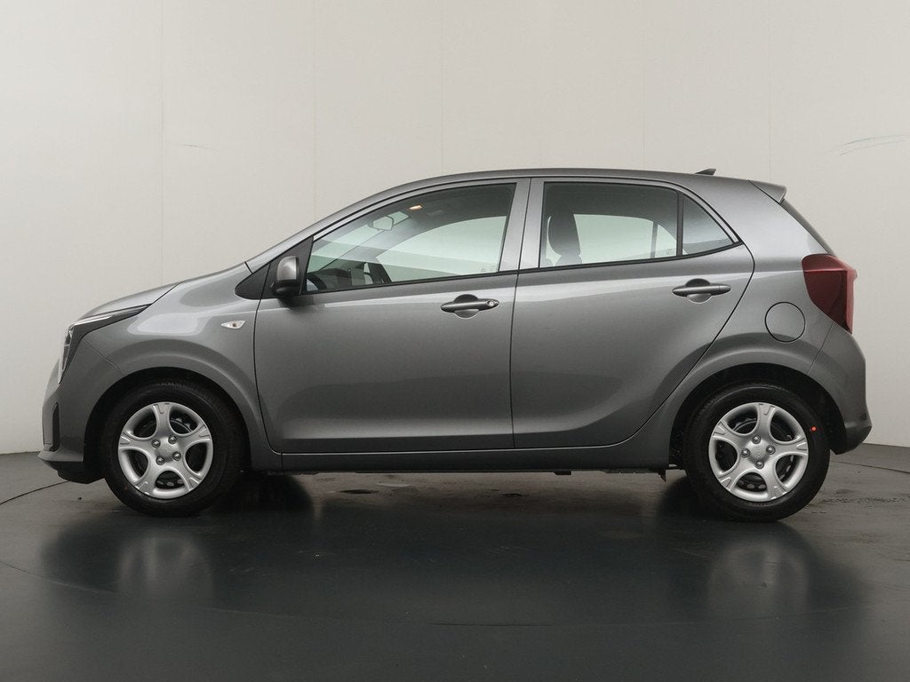 Kia Picanto 1.0 GDi DynamicLine - Apple Carplay/Android Auto, Auto's, Kia, Voorwielaandrijving, Stof, Zwart, 918 kg