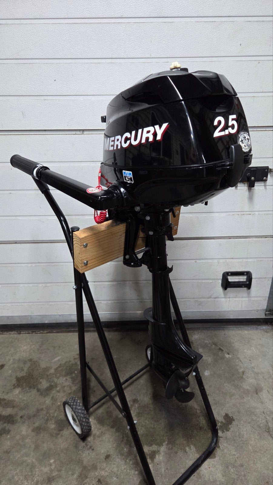 Buitenboordmotor Mercury 2.5PK 4-Takt, Watersport en Boten, Ophalen, Zo goed als nieuw, Overige typen
