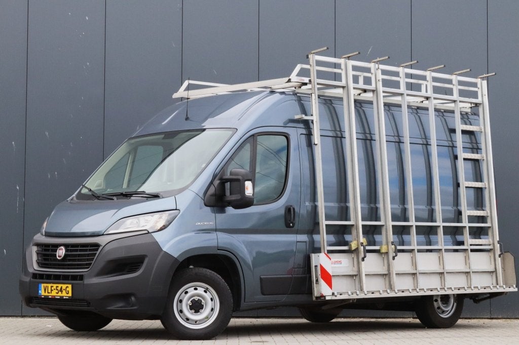 Fiat Ducato 30 2.3 MultiJEt L2H2 Glasresteel, Stof, Gebruikt, Euro 6, Navigatiesysteem