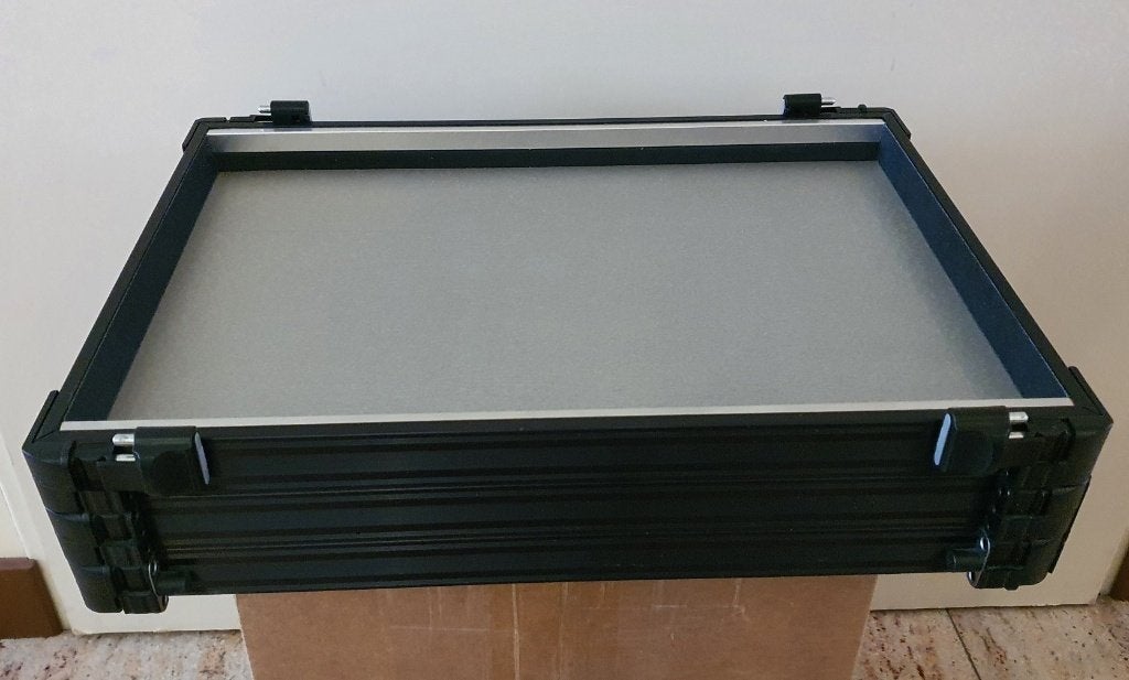 RIVE LADE BLOK/UNIT ZWART 1x tuigenlade 3cm + schuiflade 6cm, Verzenden, Zo goed als nieuw, Overige typen