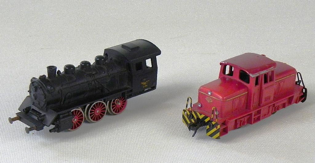 2 klassieke locomotieven van het merk Fleischmann, Gebruikt, Fleischmann, Ophalen of Verzenden, Analoog