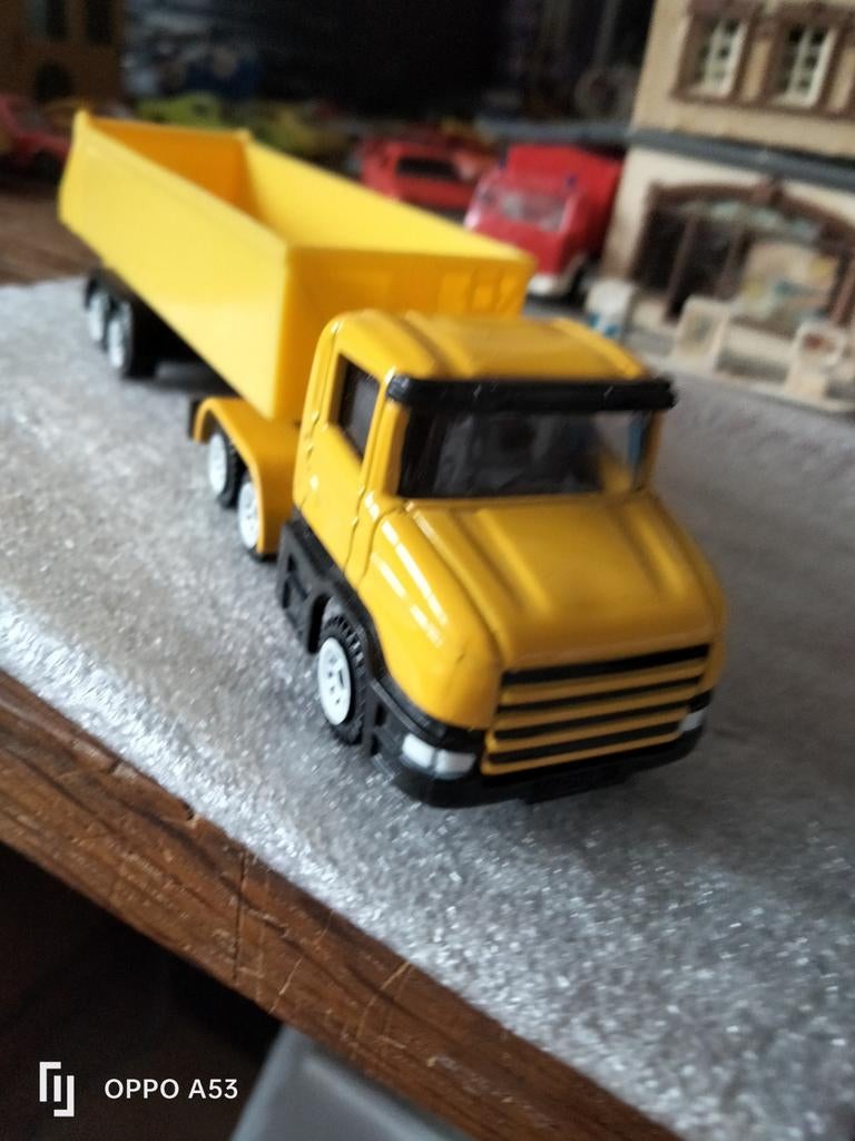 Scania torpedo kieper siku 164, Ophalen of Verzenden, Bus of Vrachtwagen, SIKU