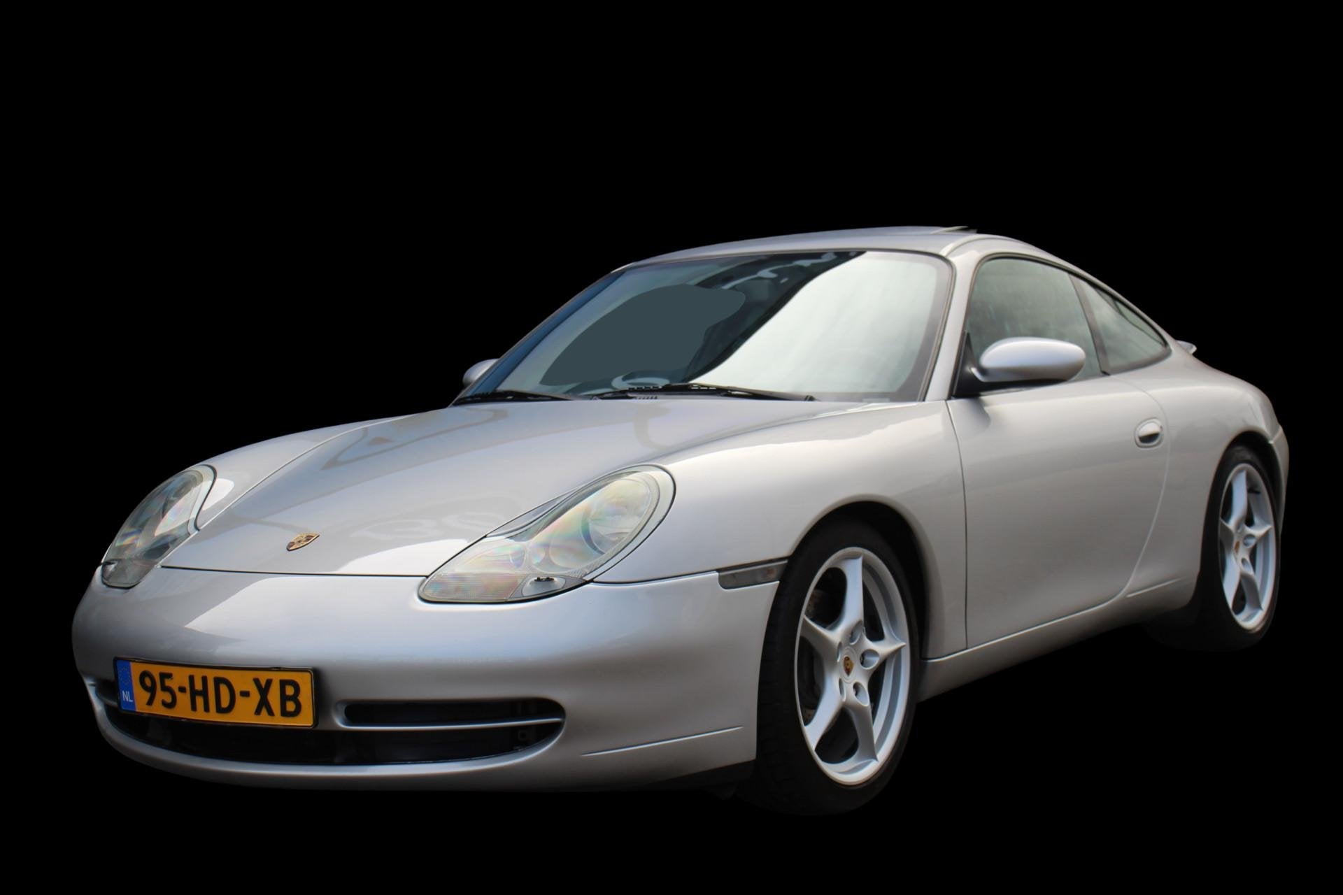 Porsche 911 Carrera Coupe 3.4 300PK Tiptronic NETTE AUTO!, Auto's, Stof, Zwart, Overige kleuren, 4 stoelen