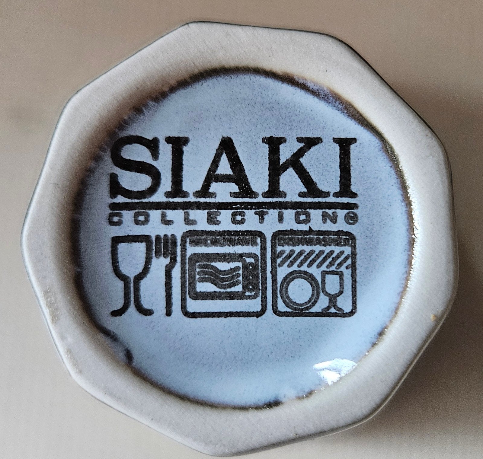 Set van 6 Siaki Collection mokken/kopjes - lichtblauw, Ophalen, Keramiek, Nieuw, Overige stijlen
