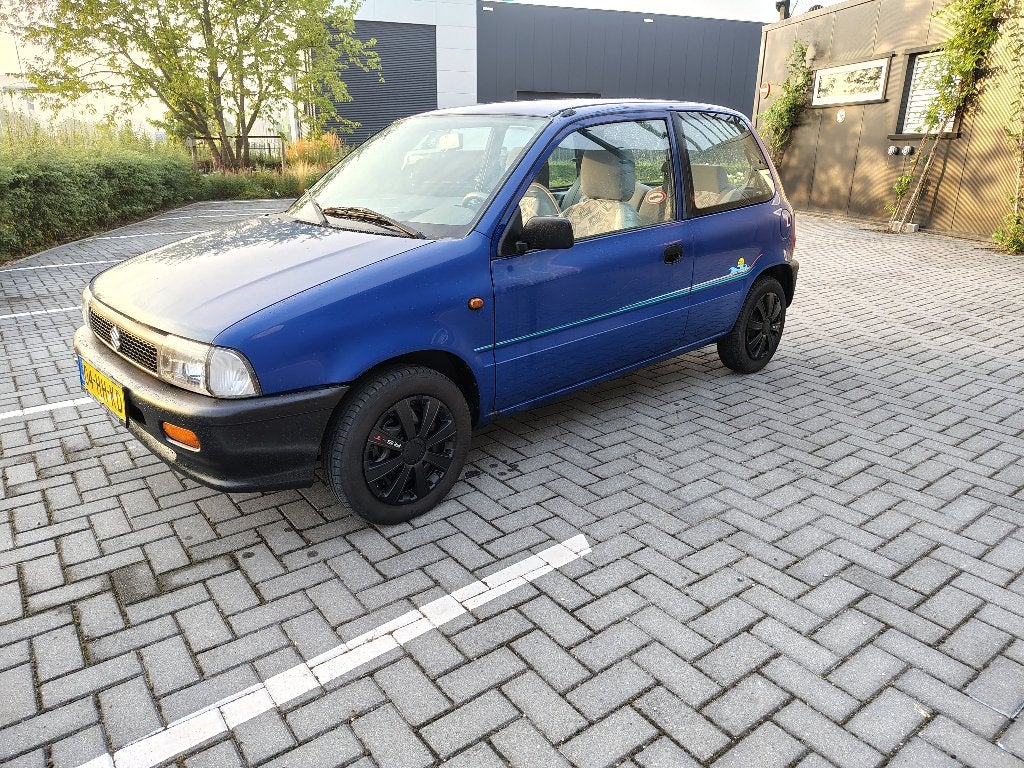 Suzuki Alto 1.0 GA 2001 Blauw APK tot 06-07-27, Auto's, Voorwielaandrijving, Origineel Nederlands, Overige kleuren, Handgeschakeld