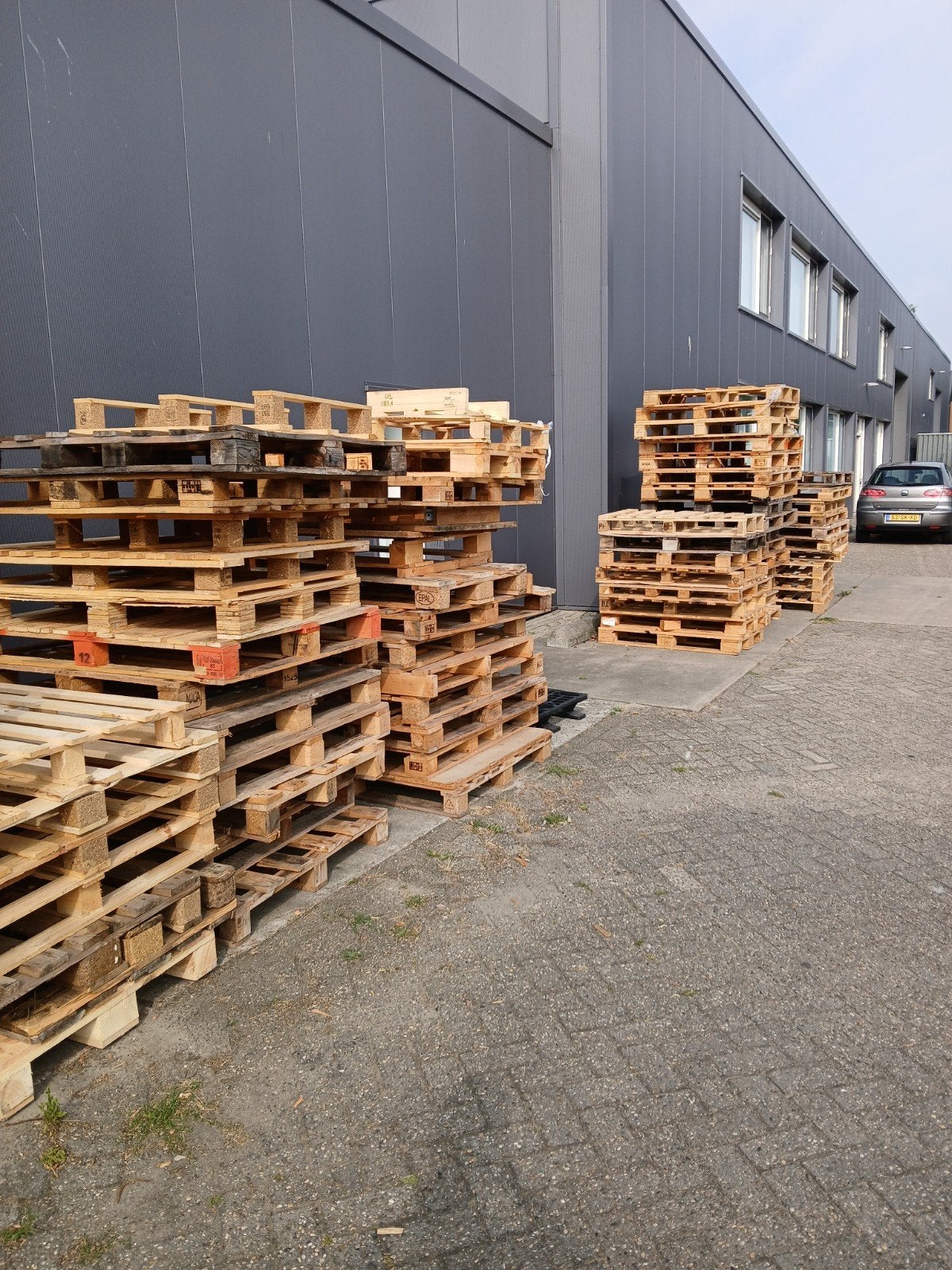 Diverse partij gebruikte houten pallets, Ophalen of Verzenden