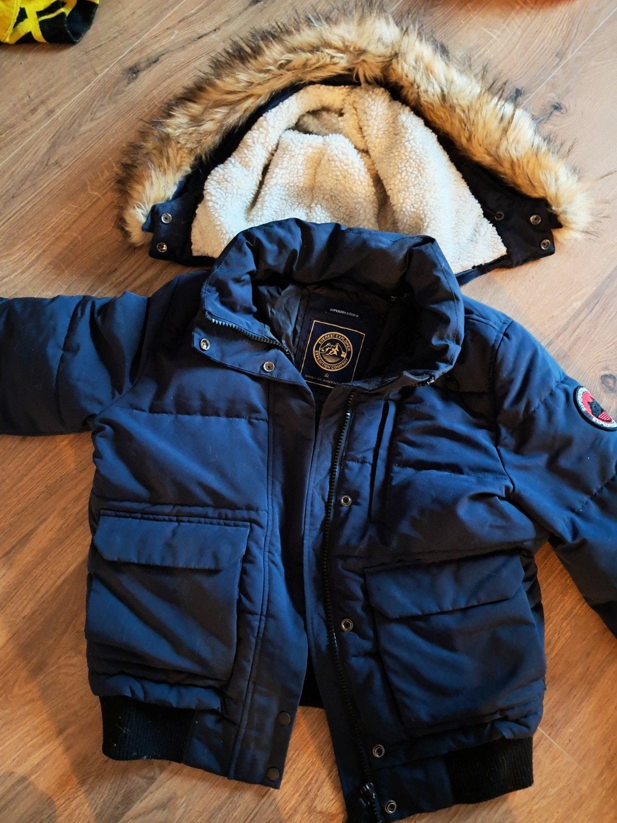 super dry mt 40 unisex, Ophalen of Verzenden, Zo goed als nieuw, Maat 48/50 (M), Blauw