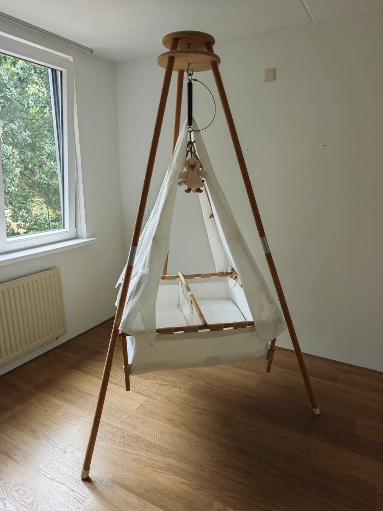 Hussh Cradles hangwieg tweeling, Ophalen, Gebruikt, Wieg